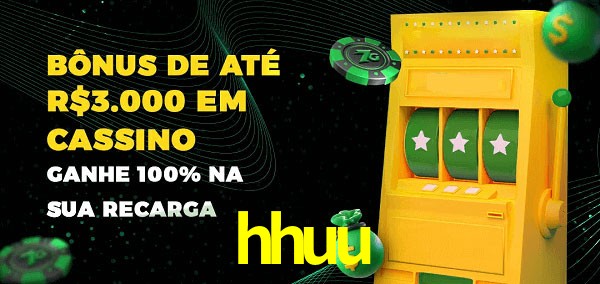 hhuu melhor bônus de depósito