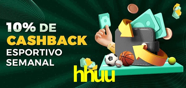 10% de bônus de cashback na hhuu